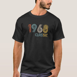1968 Klassieke 51-jarige verjaardag T-shirt