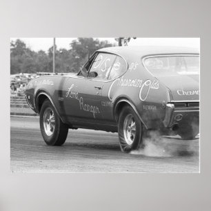 1968 Olds 442 - Saaien - belemmering Poster