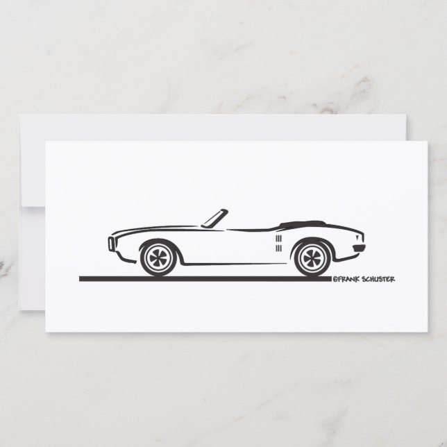 1968 Pontiac Firebird Convertible (Voorkant)