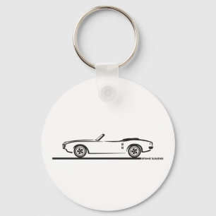 1968 Pontiac Firebird Convertible Sleutelhanger
