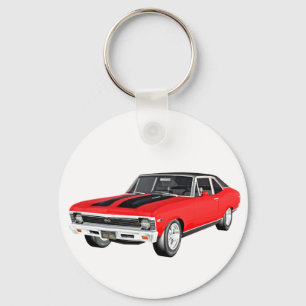 1968 Rode spierwagen Sleutelhanger
