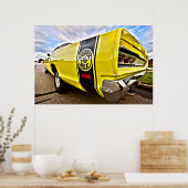 1969 1970 Dodge Coronet Super Bee HDR Poster artis (Cuisine)