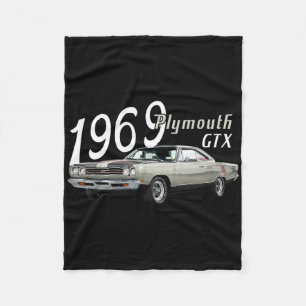 1969 69 GTX 4th of July Amerikaans Fleece Deken