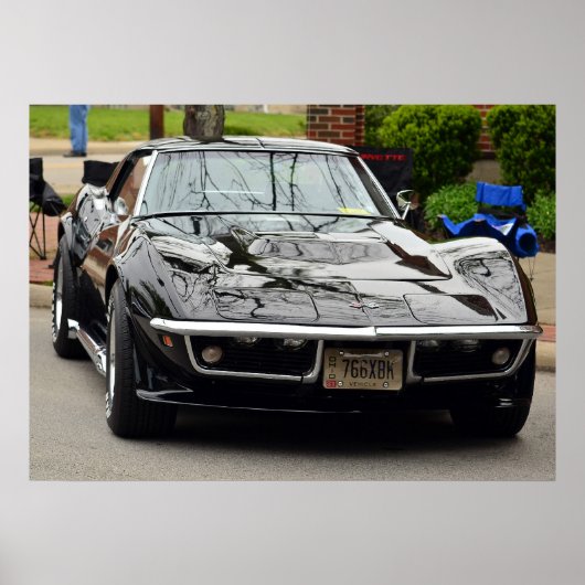 1969 C3 Corvette 427 Poster (Voorkant)