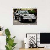 1969 C3 Corvette cabriolet Poster (Thuiskantoor)