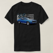 1969 Camaro met zijpijpen T-shirt (Design voorkant)