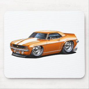 1969 Camaro - Oranje-witte auto Muismat
