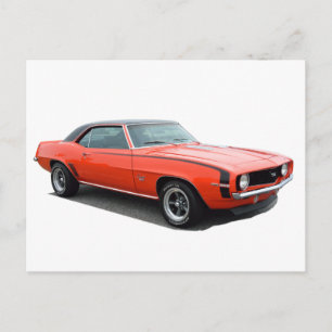 1969 Camaro SS Briefkaart