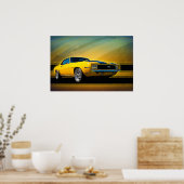 1969 Camaro SS Poster (Keuken)