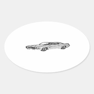 1969 Camaro Z28 Ovale Sticker