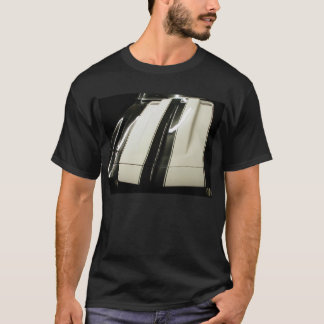 1969 Camaro zwart met witte strepen T-shirt