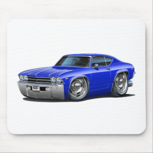 1969 Chevelle Blue Car Muismat