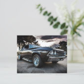 1969 Chevelle Photography Briefkaart (Staand voorkant)