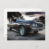 1969 Chevelle Photography Briefkaart (Voorkant / Achterkant)