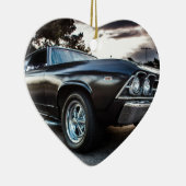 1969 Chevelle Photography Keramisch Ornament (Rechts)