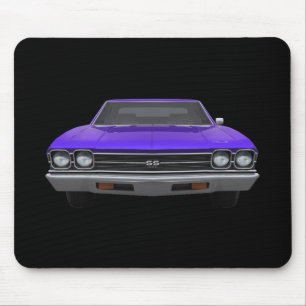 1969 Chevelle SS: Paarse finish: Mousepad Muismat