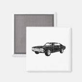 1969 Chevrolet Chevelle 396 SS Magneet (Voorkant / Achterkant)