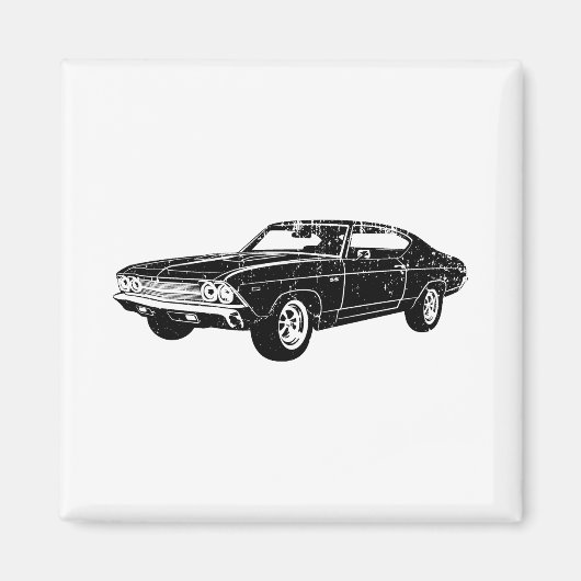 1969 Chevrolet Chevelle 396 SS Magneet (Voorkant)