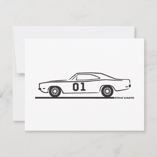 1969 Dodge Charger General Lee (Voorkant)