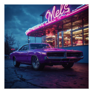 1969 Dodge Charger Perfect Poster