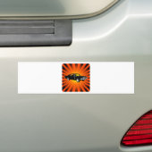 1969 Dodge Charger R/T SE Bumpersticker (Op auto)