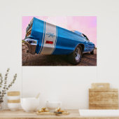 1969 Dodge Coronet R/T Poster (Keuken)