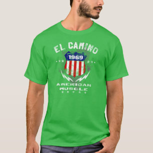1969 El Camino American Muscle v3 T-shirt