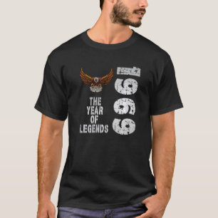 1969 geboortejaar 1969 Jaar van de Legenda T-shirt