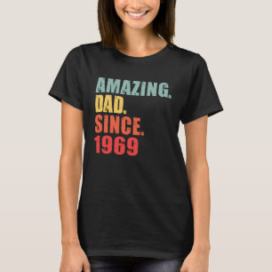 1969 Geweldige vader sinds 1969 T-shirt