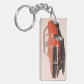 1969 Oranje lader Sleutelhanger (Voorkant Links)