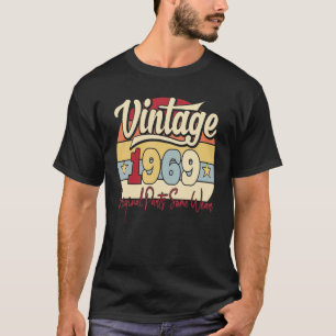 1969 originele onderdelen Draag de 54e helft van T-shirt