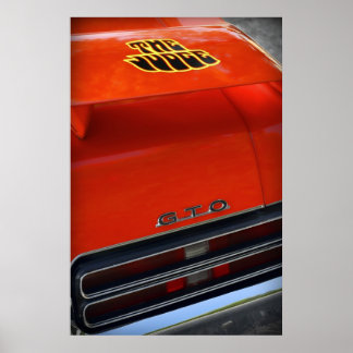 1969 Pontiac GTO The rechter Poster