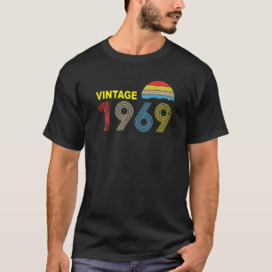 1969 Shirt I Birthday Gift T-shirt Retro Style