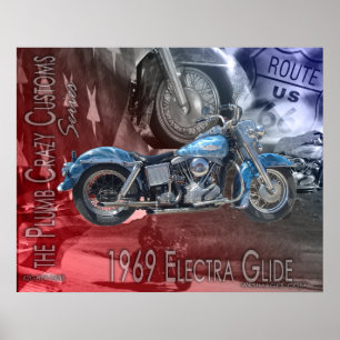 1969 Shovelhead Poster