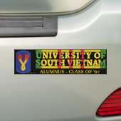 196e LIB - U van Zuid-Vietnam Alumnus Sticker (Op auto)