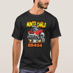 1970 1971 Monte Carlo SS 454 Cartoon warme weg T-shirt