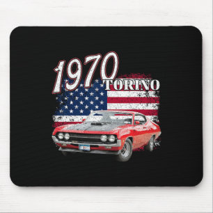 1970 70 Torino Muscle Clic Car 4th of July Nederla Muismat