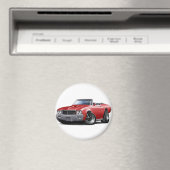 1970-72 Buick GS Red Cabriolet Magneet (Insitu (Vaatwasser))