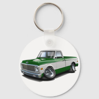 1970-72 Chevy C10 Green-White Truck Sleutelhanger