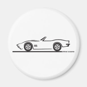1970-72 Corvette Converteerbaar Magneet