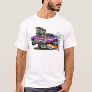 1970-72 Dodge Challenger Paars Auto T-shirt