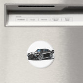1970-73 Camaro Blk/Wht-auto Magneet (Insitu (Vaatwasser))