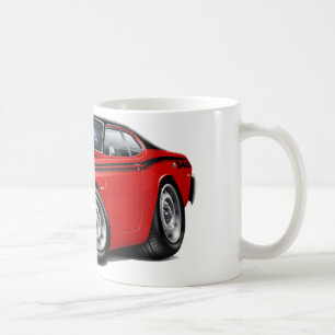 1970-74 Duster 340 Red Car Koffiemok