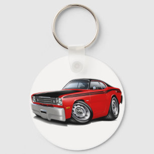 1970-74 Duster 340 Red Car Sleutelhanger