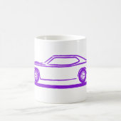 1970-74 Duster Paarse auto Koffiemok (Center)