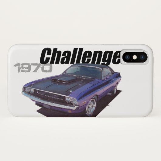 1970 Challenger Case-Mate iPhone Case (Achterkant (horizontaal))
