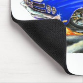 1970 Chevelle Blue-White Car Muismat (Hoek)