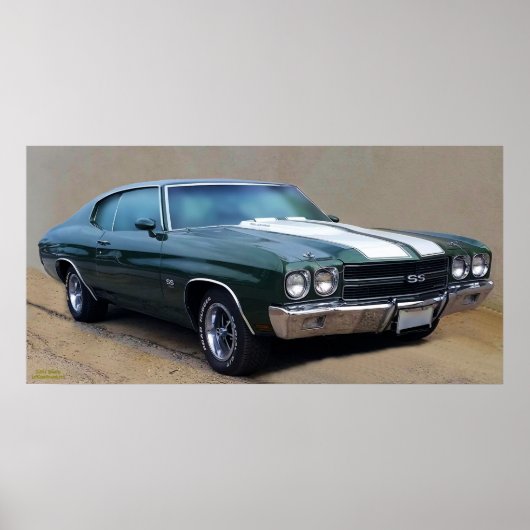 1970 CHEVELLE SS454 POSTER (Voorkant)