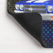 1970 Chevelle SS: Blauwe afwerking: Mousepad Muismat (Hoek)