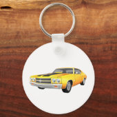 1970 Chevelle SS: Gele finish: Sleutelhanger (Voorkant)